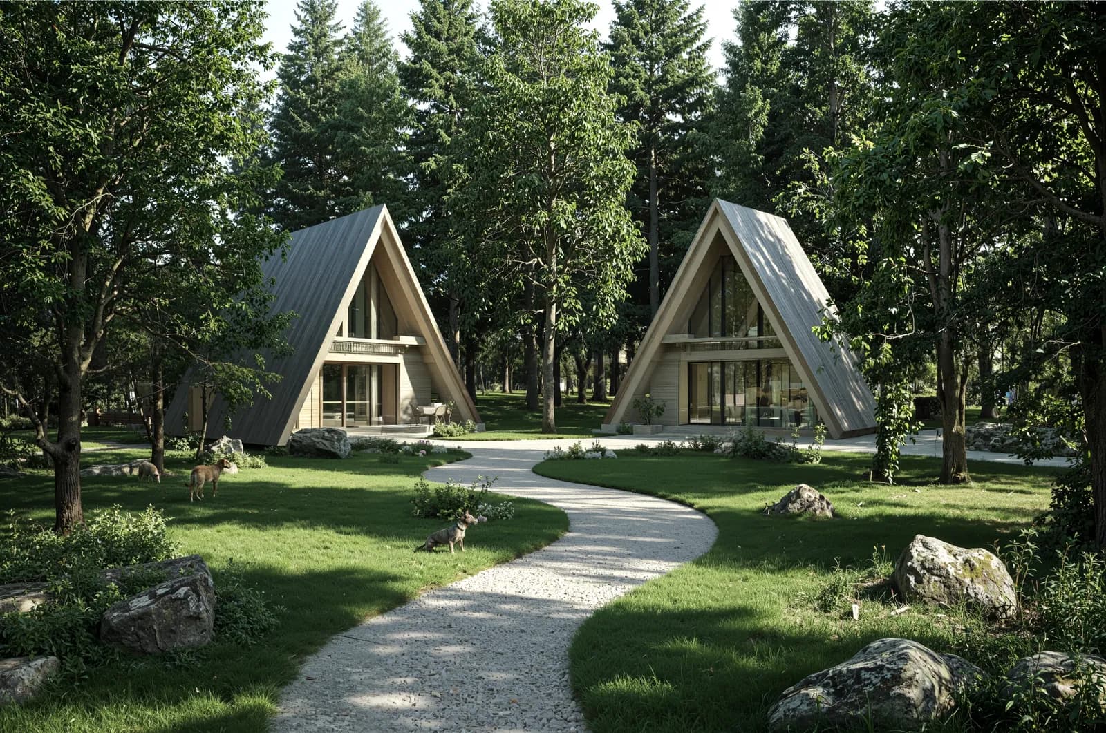 Glamping duo immerso nella natura