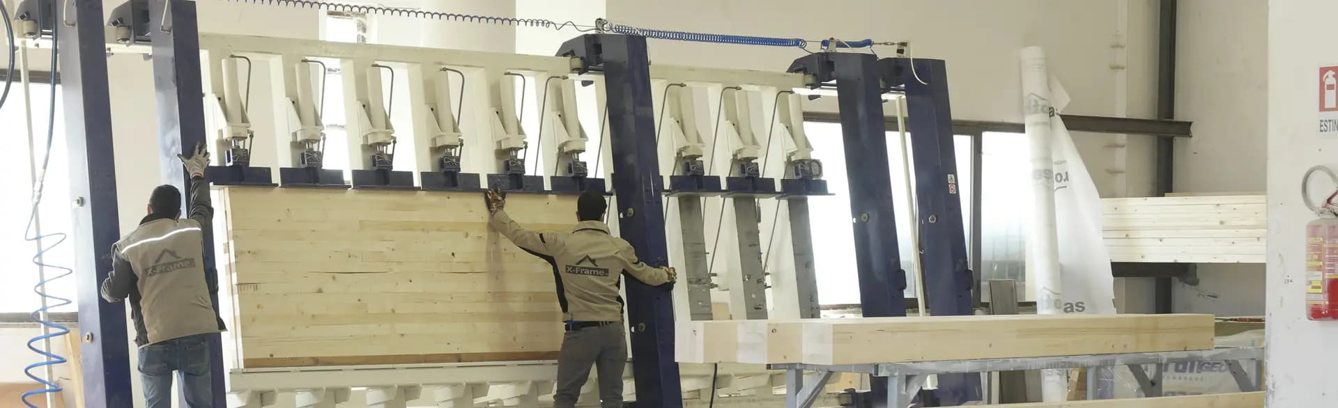 Lavorazione della struttura