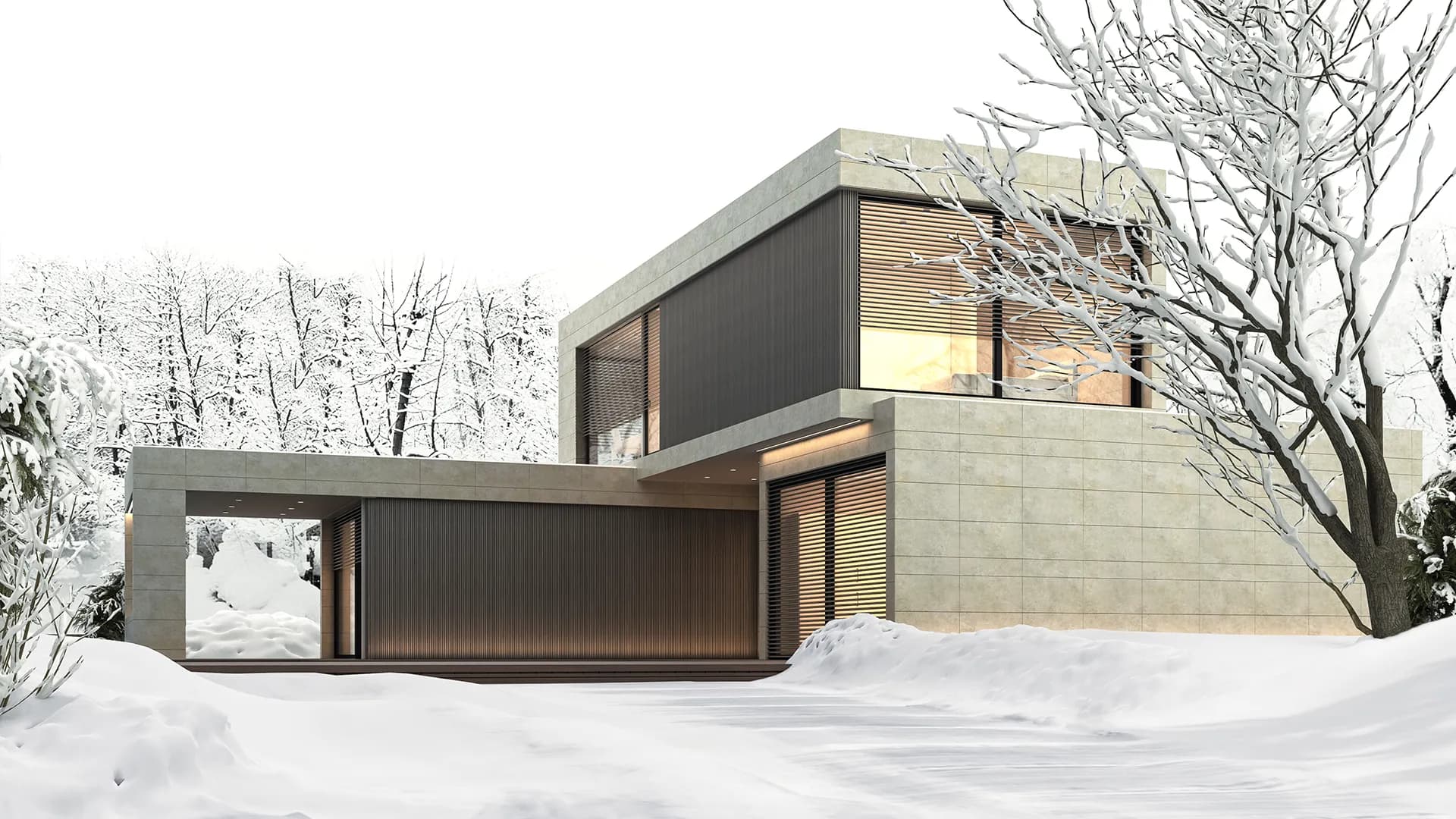 Finiture sartoriali di una casa EcoLive